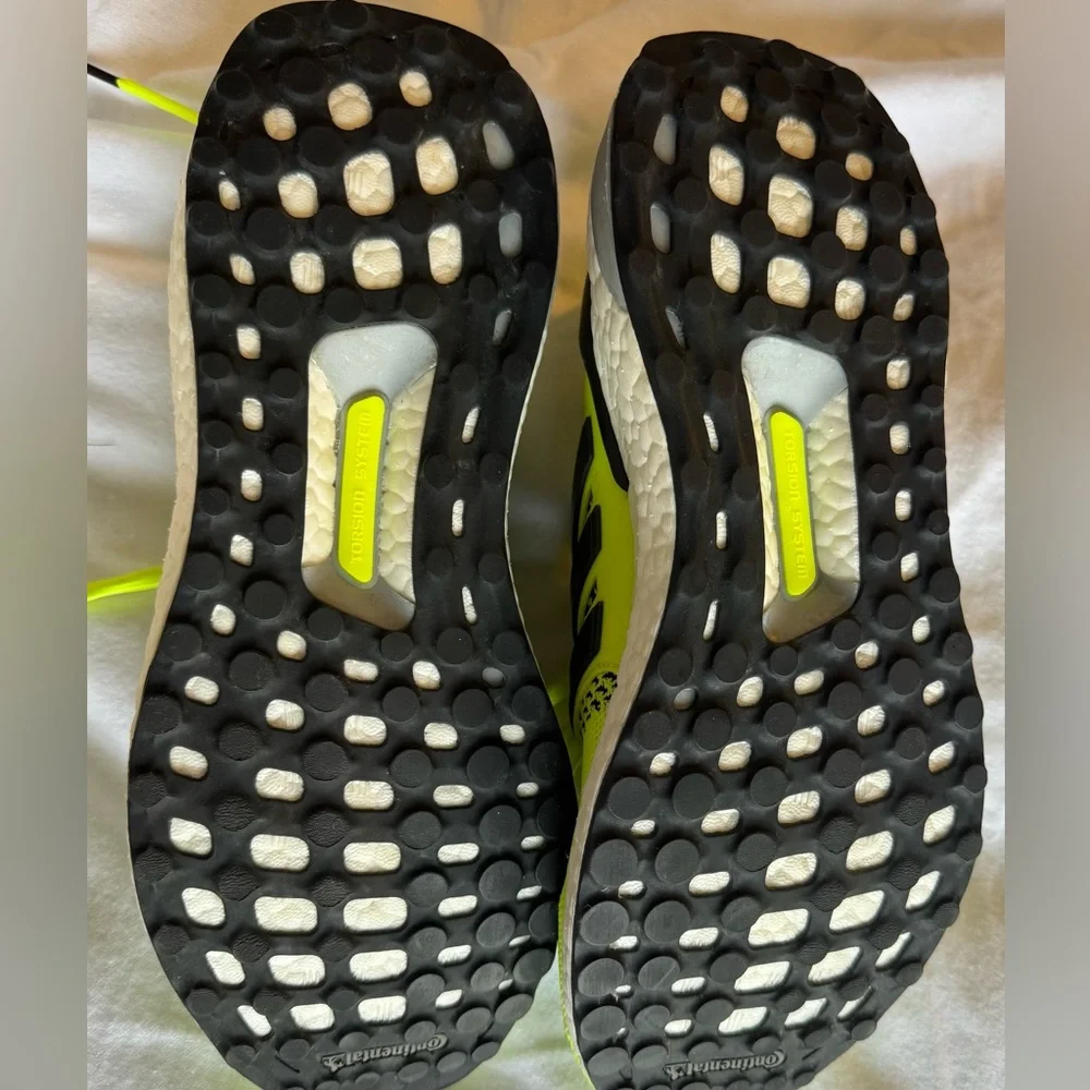Adidas UltraBoost 1.0 Solar Yellow Black EH1100 women’s 8.5 / mens 7 💛 Like New - Picture 2 of 7